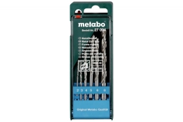 Набір свердел по металу Metabo HSS-G 6 предметів 627094000 Набір свердел по металу Metabo HSS-G 6 предметів 627094000