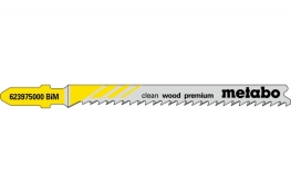 Лобзиковое полотно Metabo Clean Wood Premium T 101 BF, 5 шт 623975000 Лобзиковое полотно Metabo Clean Wood Premium T 101 BF, 5 шт 623975000