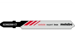 Лобзикове полотно Metabo Carbide Expert Inox T 118 AHM, 3 шт 623662000 Лобзикове полотно Metabo Carbide Expert Inox T 118 AHM, 3 шт 623662000