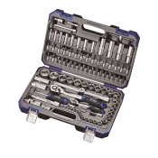 Набір інструментів професійний Haisser BLACK 70254 1/4" і 1/2" 94 од. Набір інструментів професійний Haisser BLACK 70254 1/4" і 1/2" 94 од.