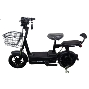 Велоскутер акумуляторний FORTE LUCKY-WS350 Чорний Велоскутер акумуляторний FORTE LUCKY-WS350 Чорний