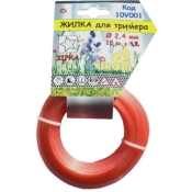 Жилка для тримера VIROK "ЗІРКА" 2.4 мм x 15 м