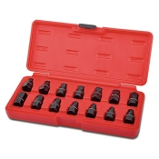 Набор головок для маслосливных пробок TOPTUL 14 ед. JGAI1403