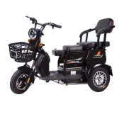 Трицикл акумуляторний Forte FAMILY-WS600 чорний Трицикл акумуляторний Forte FAMILY-WS600 чорний