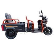 Вантажний електричний трицикл FORTE GP-1000-P Чорний