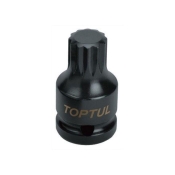 Головка торцева TOPTUL SPLINE ударна М14 L44 мм 1/2" KADB1614S Головка торцева TOPTUL SPLINE ударна М14 L44 мм 1/2" KADB1614S