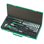 Профессиональный набор инструмента TOPTUL 1/4" 72 ед. GCAD7202