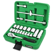 Набор инструментов для автомобиля TOPTUL 3/8" 22 ед. GCAI2202