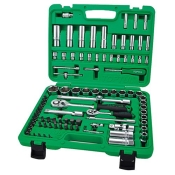 Набор автоинструментов TOPTUL 1/4", 1/2" 94 ед. (6-гр.) GCAI094R Набор автоинструментов TOPTUL 1/4", 1/2" 94 ед. (6-гр.) GCAI094R