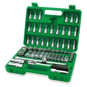Набор инструмента в кейсе TOPTUL 3/8" 60 ед. GCAI6001