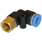 Пневмоштуцер цанговий Г-подібний AIRKRAFT SPLF12-04 12 мм*1/2"