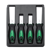 Набір скребків TOPTUL для кузовних робіт 4 од. JGAT0401