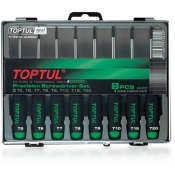 Набор отверток для точных работ TOPTUL (T5-T20) 8 ед. GAAW0801