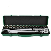 Набор головок с трещоткой TOPTUL 1/2" 18 ед. GCAD1821