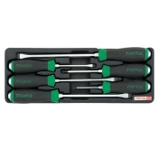 Набор ударных отверток с шестигранником TOPTUL 6 ед. (в ложементе) GAAT0601