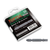 Набор бит двухсторонних TOPTUL 1/4" PH2хSL6 L65 мм 10 шт. GAAW1004 Набор бит двухсторонних TOPTUL 1/4" PH2хSL6 L65 мм 10 шт. GAAW1004