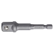 Адаптер для торцевих головок під шурупокрут TOPTUL 1/4"х1/2" L72 (6-гр.-квадрат) FPKA0816 Адаптер для торцевих головок під шурупокрут TOPTUL 1/4"х1/2" L72 (6-гр.-квадрат) FPKA0816