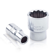 Головка TOPTUL 12-гранная 1/4" 7 мм BAEB0807