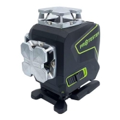 Профессиональный лазерный уровень PROTESTER PREMIUM, 4x360°(LCD, Bluetooth, ДУ, зеленый луч) LL516G Профессиональный лазерный уровень PROTESTER PREMIUM, 4x360°(LCD, Bluetooth, ДУ, зеленый луч) LL516G