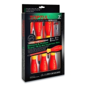Набор отверток изолированных TOPTUL (1000V) VDE 7 ед. GFE-0701