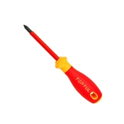 Отвертка TOPTUL 1000V крестовая PH3x150 мм изолированная VDE Pro-Plus Series FBEF0315V4 Отвертка TOPTUL 1000V крестовая PH3x150 мм изолированная VDE Pro-Plus Series FBEF0315V4