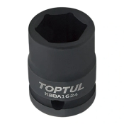Головка торцева ударна TOPTUL 1/2" дюймова 9/16" KBBA1618 Головка торцева ударна TOPTUL 1/2" дюймова 9/16" KBBA1618