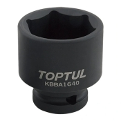 Головка торцева ударна TOPTUL 1/2" дюймова 1" KBBA1632
