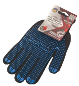 Перчатки трикотажные VIROK 83V006 черные с ПВХ точкой, разм. 10