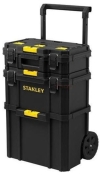 Ящик для инструмента модульный 3 секции STANLEY STST83319-1 "QUICKLINK" на колесах, макс. нагруз. 45 кг