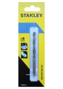 Свердло по металу STANLEY STA50715-QZ HSS-CNC, Ø= 6 мм
