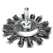 Щітка дискова S&R 75 мм, плетена проволока