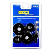 Набір кільцевих пил по дереву S&R Meister 32-54 мм