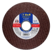 Круг відрізний по нержавіючій сталі S&R Premium Cut INOX 125x1,0x22,2 мм