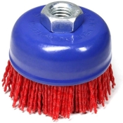 Щетка чашечная S&R 136860075 75 мм нейлоновая