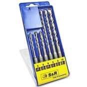 Набір бурів S&R Meister 6 шт бетон Набір бурів S&R Meister 6 шт бетон