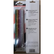 Клеевые стержни Stark 7,2200 мм 12 шт цветные с блестками