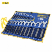 Набор ключей S&R Tempo 25 шт в тканевом чехле