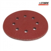 Папір шліфувальний Stark D125 мм 8 отворів зернистість 150 5 шт.