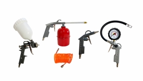 Набор пневматических инструментов GTM РТК-5 5 шт (РТК-5)