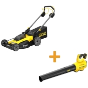 Газонокосарка самохідна акумуляторна безщіткова STANLEY FATMAX SFMCMWS251M+SFMCBL7M1