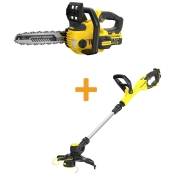 Пила ланцюгова акумуляторна STANLEY FATMAX SFMCCS630M1+SFMCST933M1