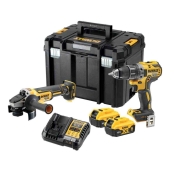 Набор из двух инструментов бесщеточных DeWALT DCK2020P2T