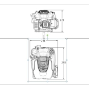 Двигун Husqvarna HS166AP (5366503-01)