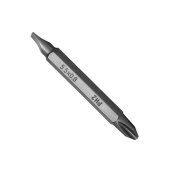 Біта двостороння S&R PH2/SL5.5 х 60 мм (151100502) Біта двостороння S&R PH2/SL5.5 х 60 мм (151100502)