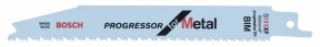 Шабельне полотно по металу Bosch Progressor for Metal S 123 XF, 5 шт Шабельне полотно по металу Bosch Progressor for Metal S 123 XF, 5 шт