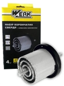 Набір коронок Werk WE10604, 4 шт. Набір коронок Werk WE10604, 4 шт.