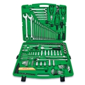Универсальный набор инструмента TOPTUL 1/4", 1/2", 130 ед. (12-гр.) GCAI130T1