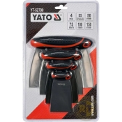 Шпателі японські з нержавіючої сталі YATO YT-52790 4 шт Шпателі японські з нержавіючої сталі YATO YT-52790 4 шт