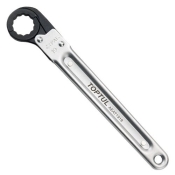 Ключ накидной с трещеткой раскрывающийся TOPTUL 10 мм AEAT1010