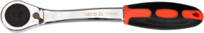 Трещотка с шестигранником Yato HEX14 72T Cr-V c прорезиненной рукояткой (YT-02396) Трещотка с шестигранником Yato HEX14 72T Cr-V c прорезиненной рукояткой (YT-02396)